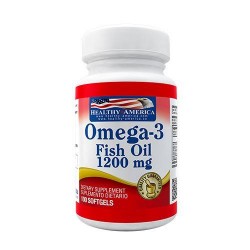 OMEGA 3 1200MG FISH OIL (HEALTHY DE AMRICA COLOMBIA) FCO*100 SOFTGEL 