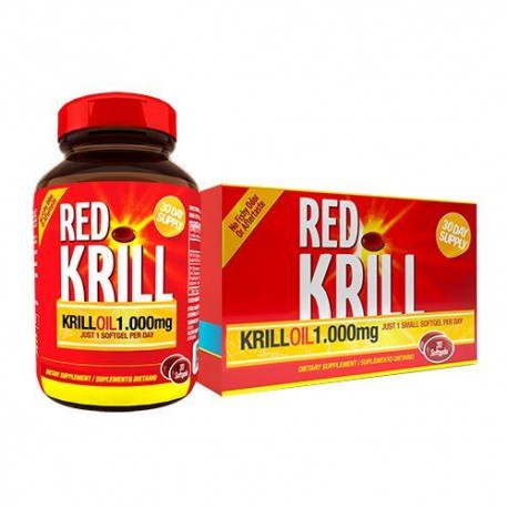 RED KRILL OIL 1000mg (HEALTHY DE AMERICA COLOMBIA) FCO*30 SOFTGEL