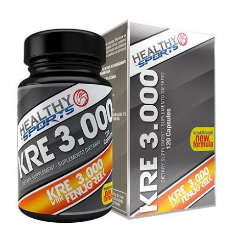 KRE 3.000 (CREATINA FUNLIG GREE) (HEALTHY DE AMERICA COLOMBIA) CAJA*120 CAPSULAS