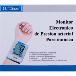 TENSIOMETRO DIGITAL MUNECA ALFA (ENVIOS A COLOMBIA) CAJA*1 UNIDAD