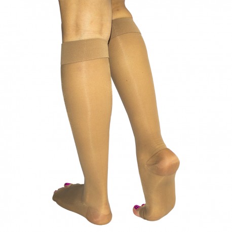 MEDIA NO-VARIX RODILLA 15-20 MMHG DAMA ( envios a todo colombia) 