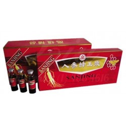 Ginseng Royal Jelly por 10 caja por 10 frascos de vidrio de 10 ml. (envíos a todo Colombia)