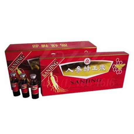 Ginseng Royal Jelly por 10 caja por 10 frascos de vidrio de 10 ml. (envíos a todo Colombia)