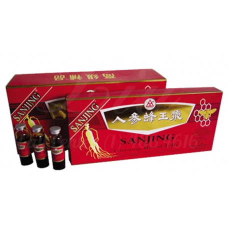 Ginseng Royal Jelly por 30 Caja por 30 frascos de vidrio de 10 ml. (envió a todo Colombia)