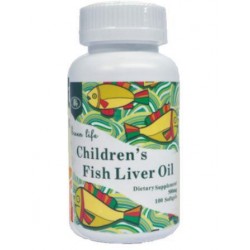 Children´s Fish Liver Oil Frasco*100 tabletas de 500 mg. (envios a todo colombia )