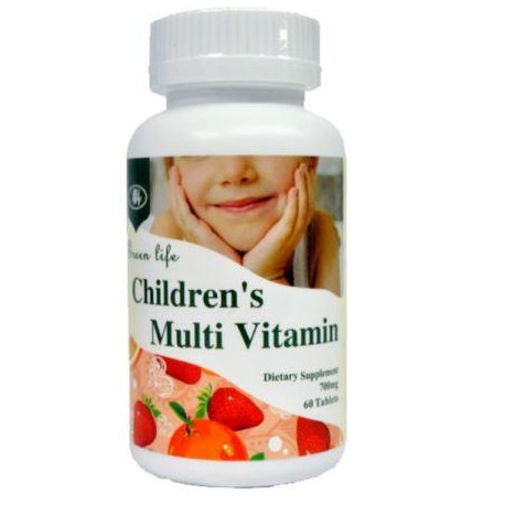 Children's Multivitamin Frasco por 60 tabletas de 700 mg.(envíos a todo Colombia)