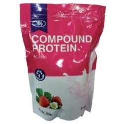 Compound Protein - Fresa Bolsa por 500 gr. (envíos a todo Colombia)