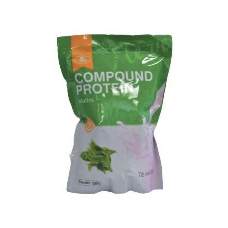 Compound Protein - Te Verde Bolsa * 500 gr. (envios a todo colombia)