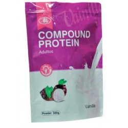 Compound Protein - Vainilla Bolsa por 500 gr. (envios a todo colombia)