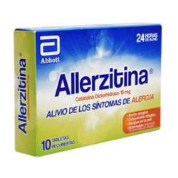 ALLERZITINA 10MG CAJA*10 TABLETAS (Claro llegamos a toda Colombia)