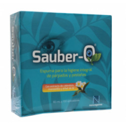 SAUBER-O (HIGIENE INTEGRAL DE PARPADOS Y PESTAÑAS ) fco*80ml Y 100 APLICADORES (FARMACUNDINAMARCA)